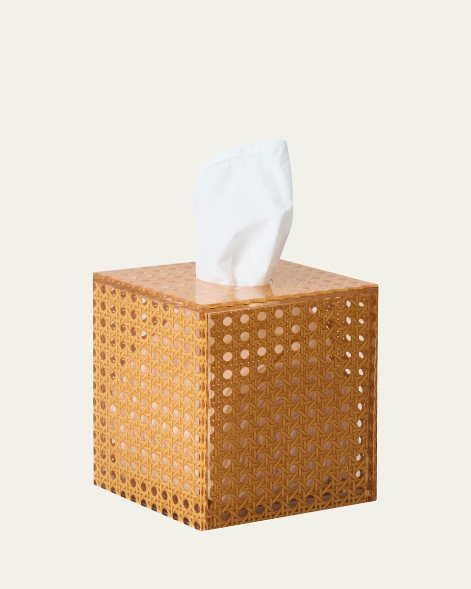 Reed Tissue Box, Natural